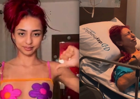 Ruivinha de Marte coloca silicone e mostra antes e depois