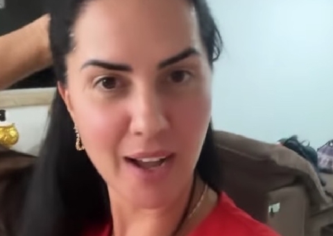  Graciele Lacerda anuncia que vai se afastar das redes sociais em meio a polêmica com fake
