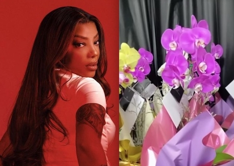 Ludmilla faz festa até amanhecer e se desculpa mandando flores a vizinhos