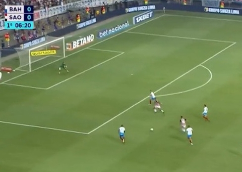 São Paulo faz 1 a 0 no Bahia pela 36ª rodada do Brasileirão