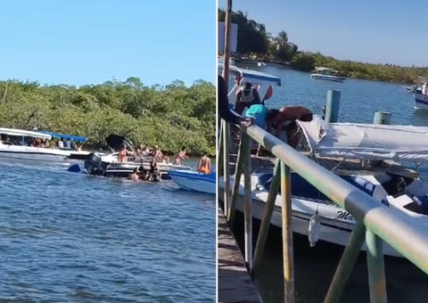 Mulher desaparecida em acidente entre lanchas é encontrada viva; 2 morreram