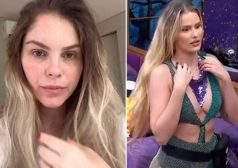 Bárbara Evans solta o verbo após Rodriguinho criticar corpo de Yasmin Brunet: 'macho escroto'