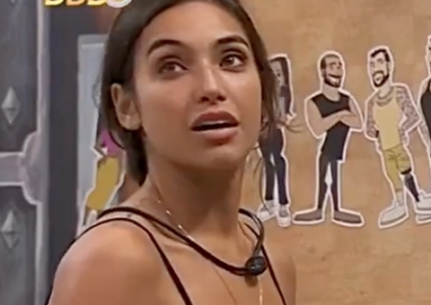 Vanessa Lopes pergunta a dragão se é vilã do BBB24: 'estou ficando doida'