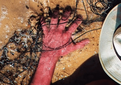 Exposição mistura lenda e realidade para alertar sobre situação de botos no Amazonas