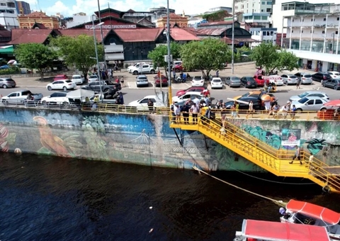 Marinha realiza fiscalização na Orla de Manaus