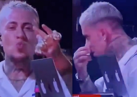 MC Daniel é flagrado ‘cheirando’ em vídeo e se pronuncia 