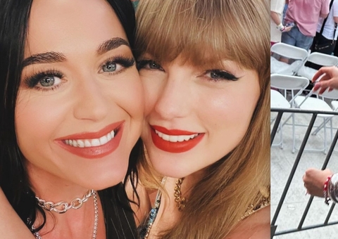 Katy Perry e Taylor Swift posam juntas e levam fãs à loucura anos após treta