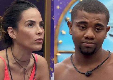 Davi brinca com Wanessa e equipe da cantora alfineta brother