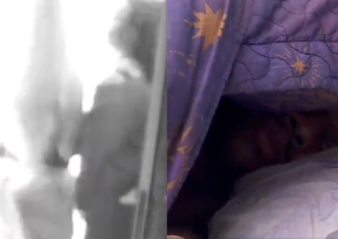 No BBB24, Yasmin e Leidy provocam Davi enquanto ele dorme 