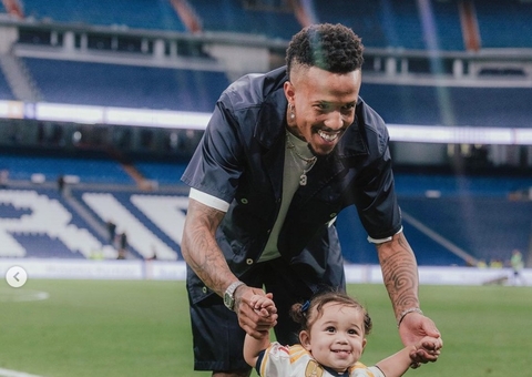 Éder Militão faz tatuagem com o rosto da filha e divide opiniões 