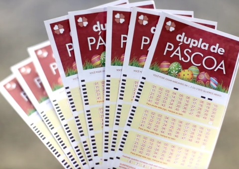 Dupla Sena de Páscoa terá prêmio de R$ 35 milhões