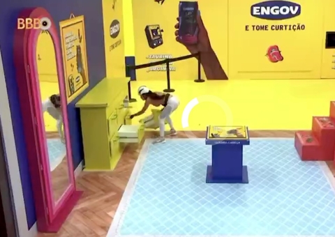 Isabelle destrói cenário da Prova do Anjo e vira meme; vídeos