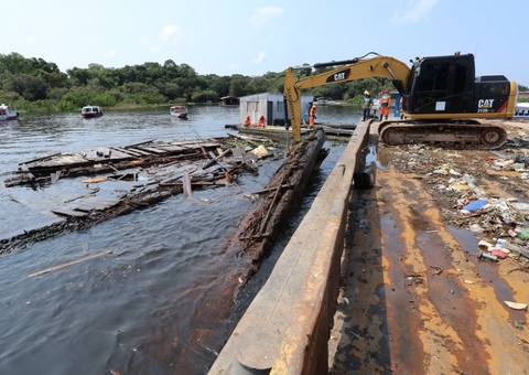 Cerca de 20 flutuantes devem ser retirados do Tarumã em primeira fase de operação