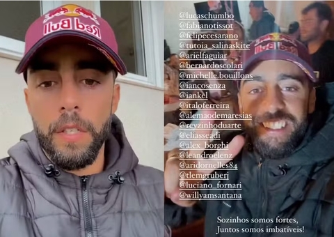 Pedro Scooby diz que vai continuar no Rio Grande do Sul após volta da chuva: “Ficar de olho”