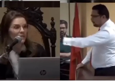 Vídeo: Advogado chama juíza de 'doida' e gargalha em audiência no Pará