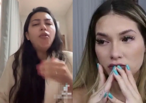 Influenciadora quase vomita ao cheirar produto da marca de Virginia; veja vídeo 