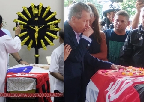 'Meu coração ficou ali', diz Arthur Neto em último adeus ao filho Arthur Bisneto; vídeo