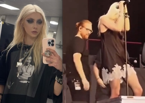 Ex-atriz de Gossip Girl é mordida por morcego durante show; veja vídeo