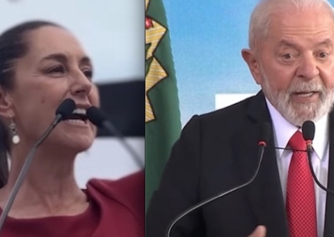 Presidente eleita agradece Lula e diz que México e Brasil são nações unidas