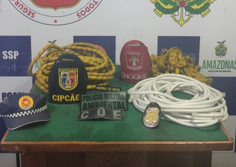 Polícia encontra drogas camufladas em mangueiras de jardim em Coari