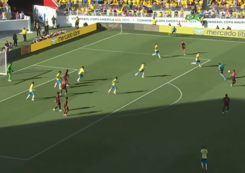 Brasil e Colômbia empatam em 1 a 1 no primeiro tempo 