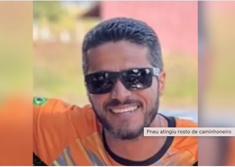 Caminhoneiro morre ao ser atingido por explosão de pneu durante calibragem