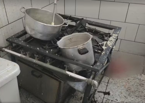Merendeira tem mandíbula dilacerada em explosão de panela de pressão