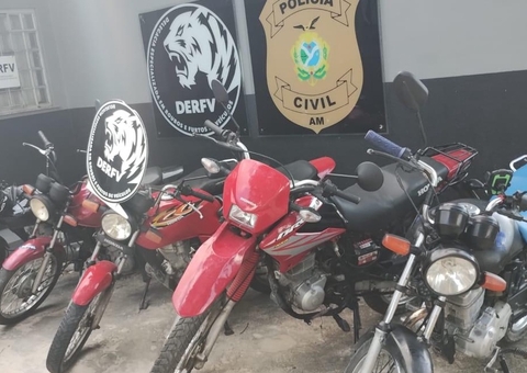 Operações da PC prendem mais de 60 pessoas e recuperam 101 veículos no Amazonas