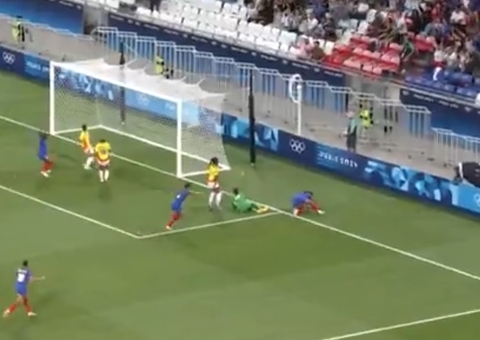 França vence Colômbia em sua estreia nas Olimpíadas 2024