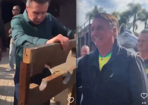 Prefeito de Farroupilha sugere guilhotina para Moraes em evento com Bolsonaro; vídeo 