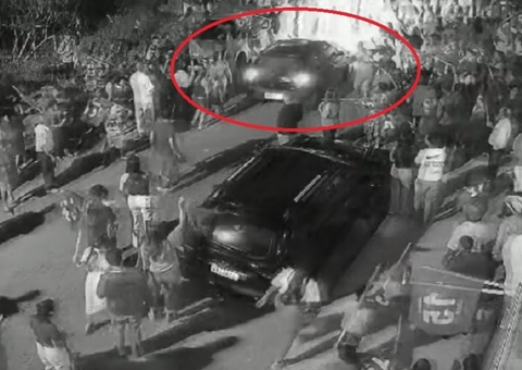 Homem atropela cinco pessoas em convenção partidária em MG 