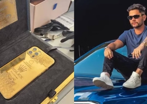 Operação que investiga rifas ilegais mira influencer que ostentava iPhone de ouro