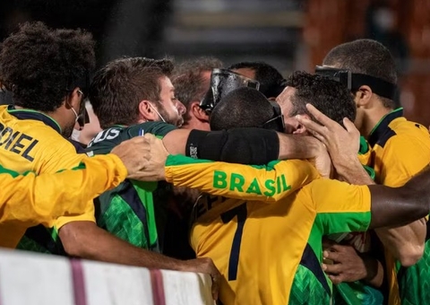 Invicto em Paralimpíadas, Brasil busca o hexa no futebol de cegos