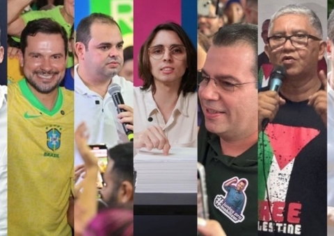 Debate e mais; Confira agenda dos candidatos a prefeito de Manaus