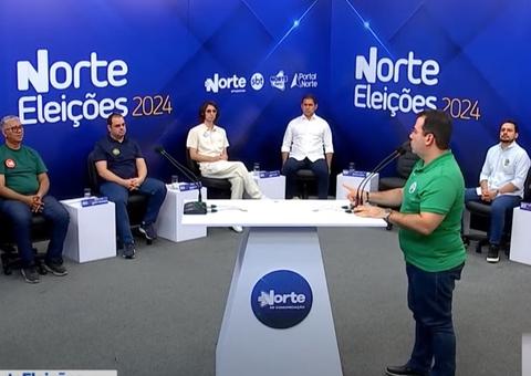 Começa debate entre candidatos à prefeitura de Manaus na TV Norte