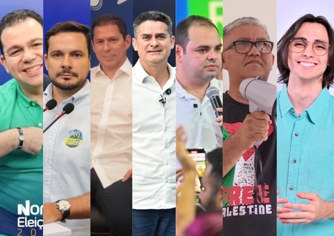 Eleições 2024: Confira a agenda dos candidatos a prefeito de Manaus para esta terça