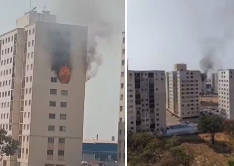 Casal e bebê morrem após pularem de prédio em chamas