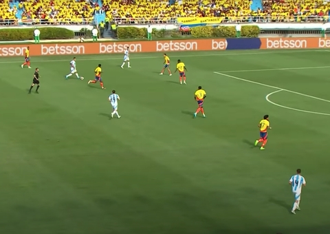 Colômbia vence Argentina e pode ser vice-líder nas Eliminatórias
