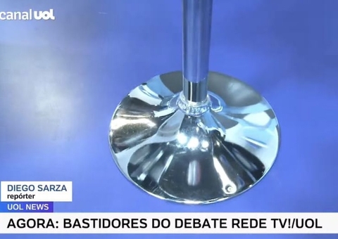 RedeTV! parafusa cadeiras no chão para novo debate após ataque de Datena a Marçal