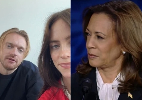 Billie Eilish declara apoio a Kamala Harris e incentiva fãs a votarem nos EUA