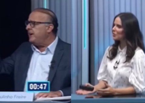 Debate entre candidatos a prefeito de Natal é interrompido após ofensas: 'Você é mentiroso e falso'