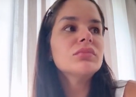 Pamella Holanda se emociona ao aparecer ao lado de DJ Ivis após agressões: 'não consigo esconder'