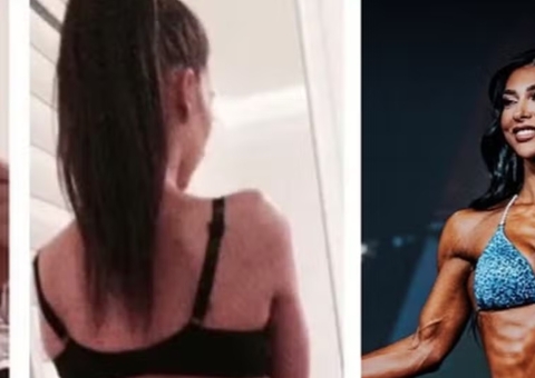 Vencedora do Mr. Olympia 2024 impressiona com antes e depois; vídeo