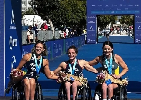 Brasil brilha e conquista prata e bronze no Mundial de Triatlo Paralímpico na Espanha