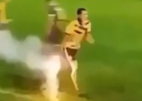 Jogador tem dedos decepados por fogos de artifício na Bélgica