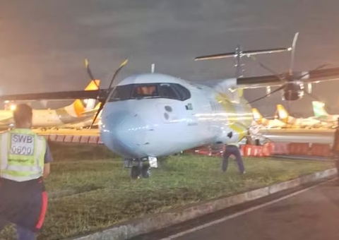 Avião da Voepass quebra durante reboque em aeroporto
