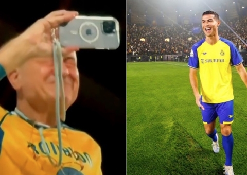 Cristiano Ronaldo pede ajuda para achar torcedor que foi filmado chorando