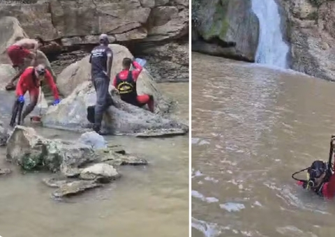 Menino de 7 anos morre afogado em cachoeira