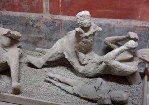 DNA desfaz mitos sobre vítimas do Vesúvio 'congeladas no tempo' em Pompeia