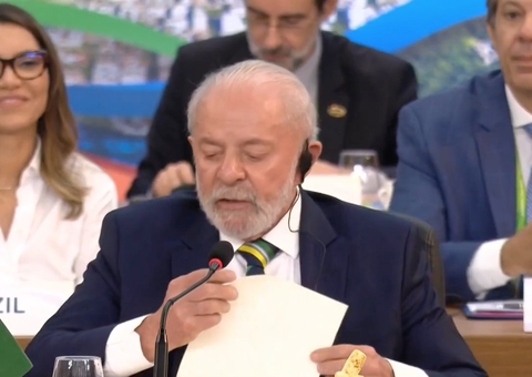 Lula critica investimentos em guerras e defende combate à fome na abertura do G20